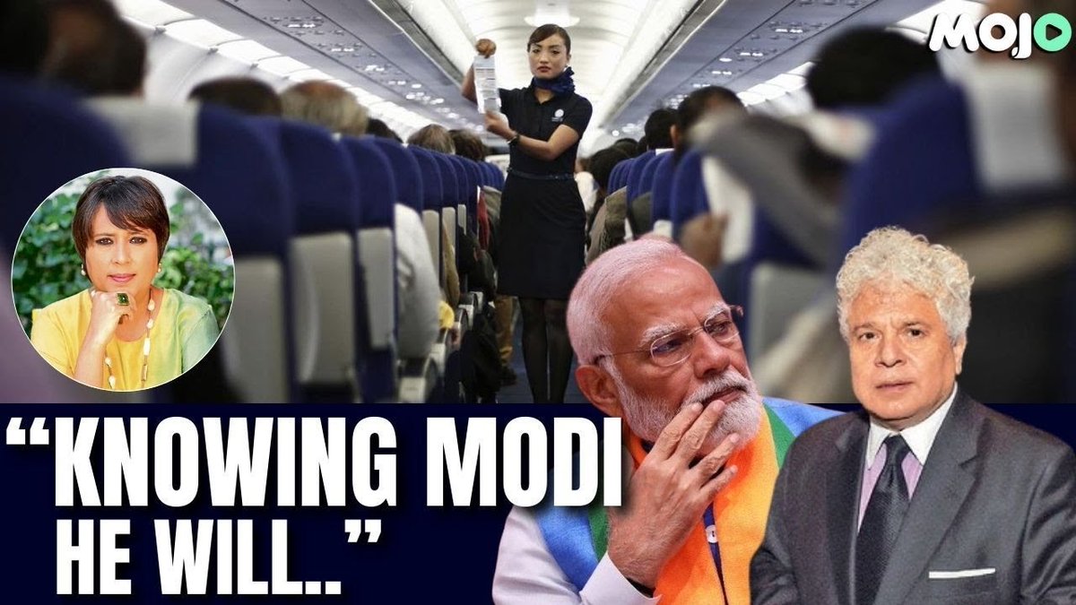 "Arrogance &amp; Hubris on display" - scathing and sharp SUHEL SETH on #Indigo -“Knowing Modi there will be repercussions” he says, also calling out the aviation regulator for “being asleep at the wheel”. Must watch in full Mojo Story here:
