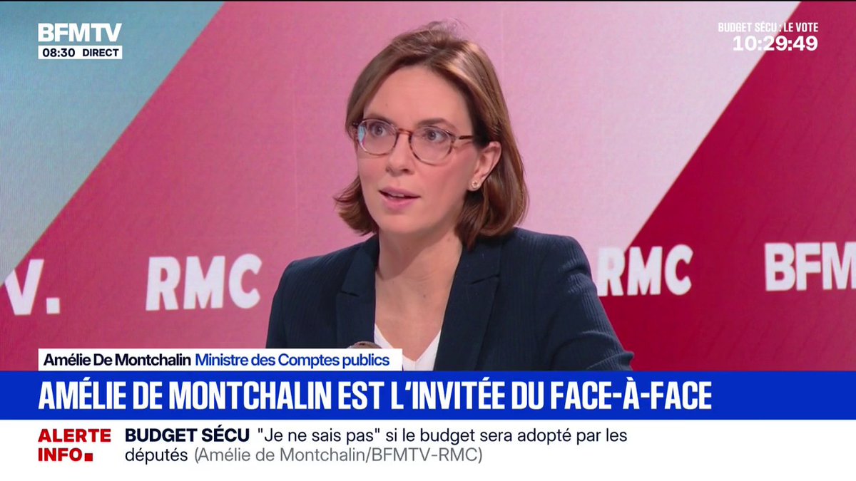 🔴🇫🇷 ALERTE INFO | Amélie de Montchalin déclare : "Je crois que les Français en ont marre" Oui on en a marre. On ne va pas se mentir. Toute la classe politique comprise nous gave. Rien n'a été fait pour les Français. Ils ont gagné du temps et de l'argent.