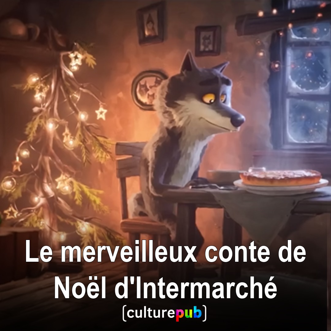 "Pas facile de se faire des amis quand on les mange". Une magnifique animation crée par @Illogic_studios pour Intermarché, qui rend le grand méchant loup très attachant 😍🐺 Agence : @Romance_agency Production : Divine Production
