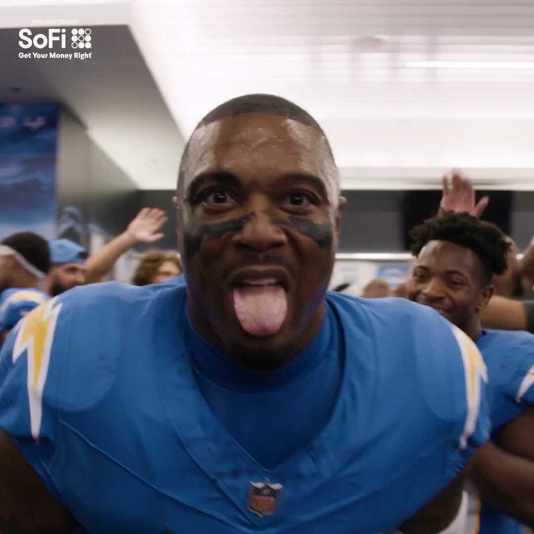 What a Monday night win looks and sounds like: