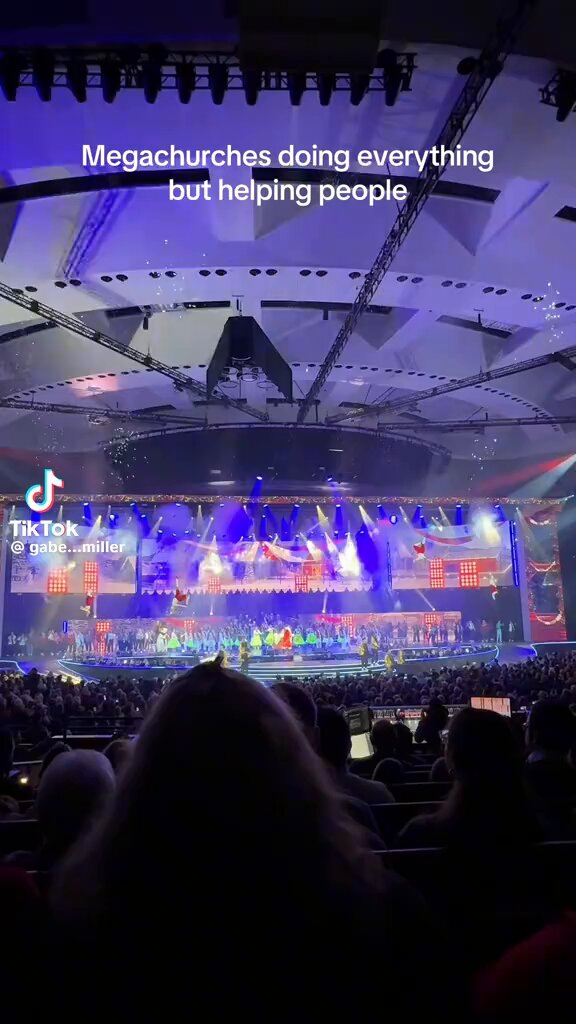 Mega churches doing everything but helping people 🤦‍♀️