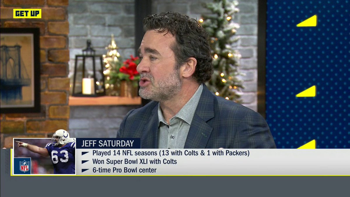 "I thought they would until last night." Jeff Saturday on if the Eagles can figure things out with the season nearing the end 👀