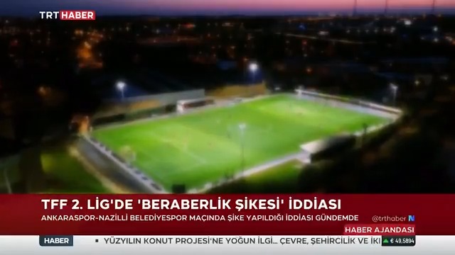 Ankaraspor-Nazilli Belediyespor maçında şike mi yapıldı? 2024 yılında oynanan ve 0-0 biten karşılaşmanın istatistikleri, yasa dışı bahis soruşturması dosyasında yer aldı: ▪️Şut: 0 ▪️Kart: 0 ▪️Ankaraspor faul: 0 ▪️Nazilli Belediyespor korner ve ofsayt: 0 ▪️Taç: 45