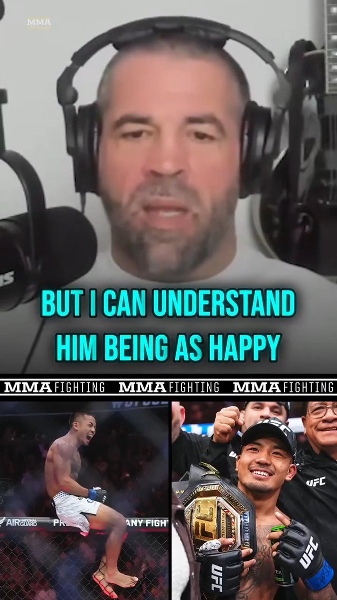 Matt Brown defends Joshua Van from criticism after #UFC323 post-fight celebration: "This is an insanely hard to reach goal and he got it. How he got it, does it really matter? … I can understand him being as happy as he is." (🎥 Damon Martin)