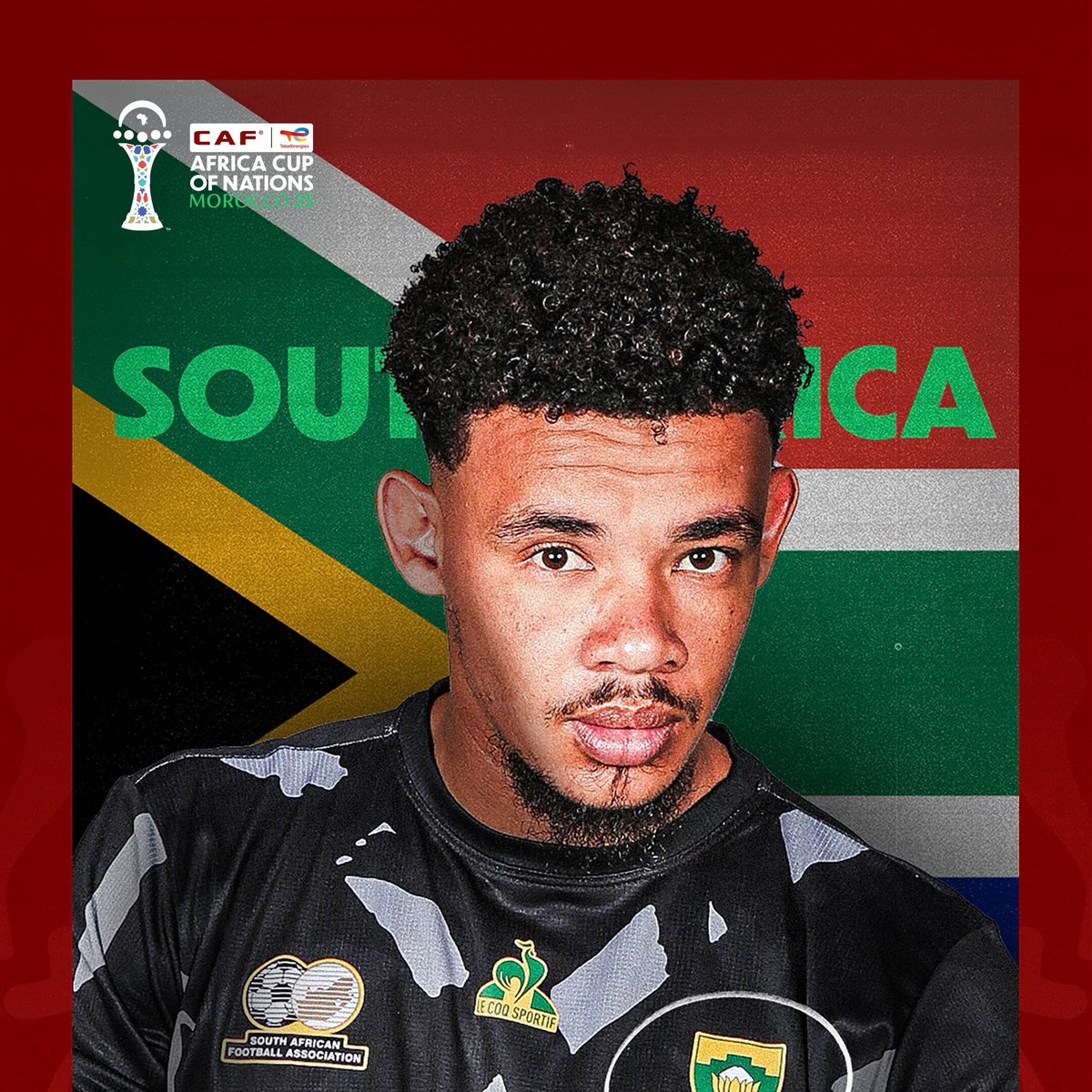 The spotlight knows them well. 🇿🇦 South Africa, history and ambition in every step, ready for #TotalEnergiesAFCON2025. 🌍