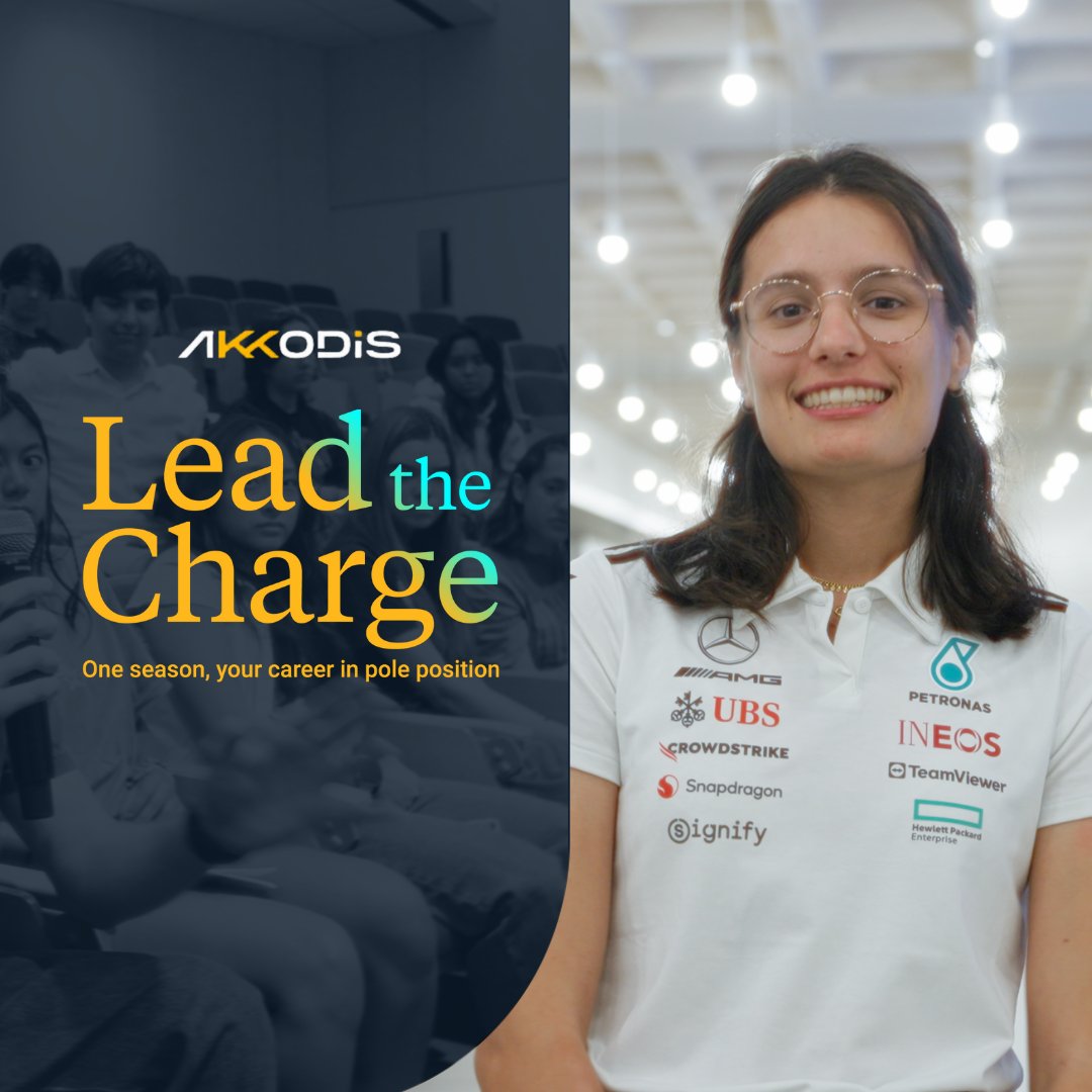 Sharing her experiences 🙏 Checking in with Kim during her visit to the University of Texas, where she spoke to students about her time with Akkodis’s #LeadTheCharge programme and the wide range of opportunities in F1
