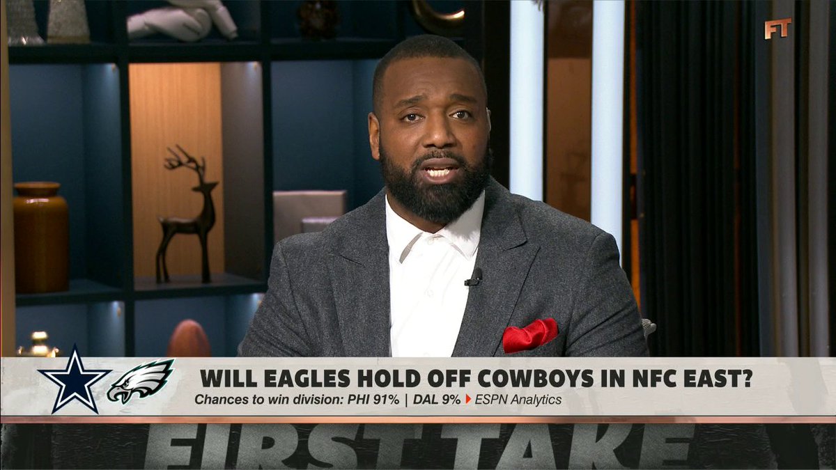 "The Philadelphia Eagles are going to win the NFC East." Chris Canty believes the Eagles will win the NFC East despite their recent struggles 👀