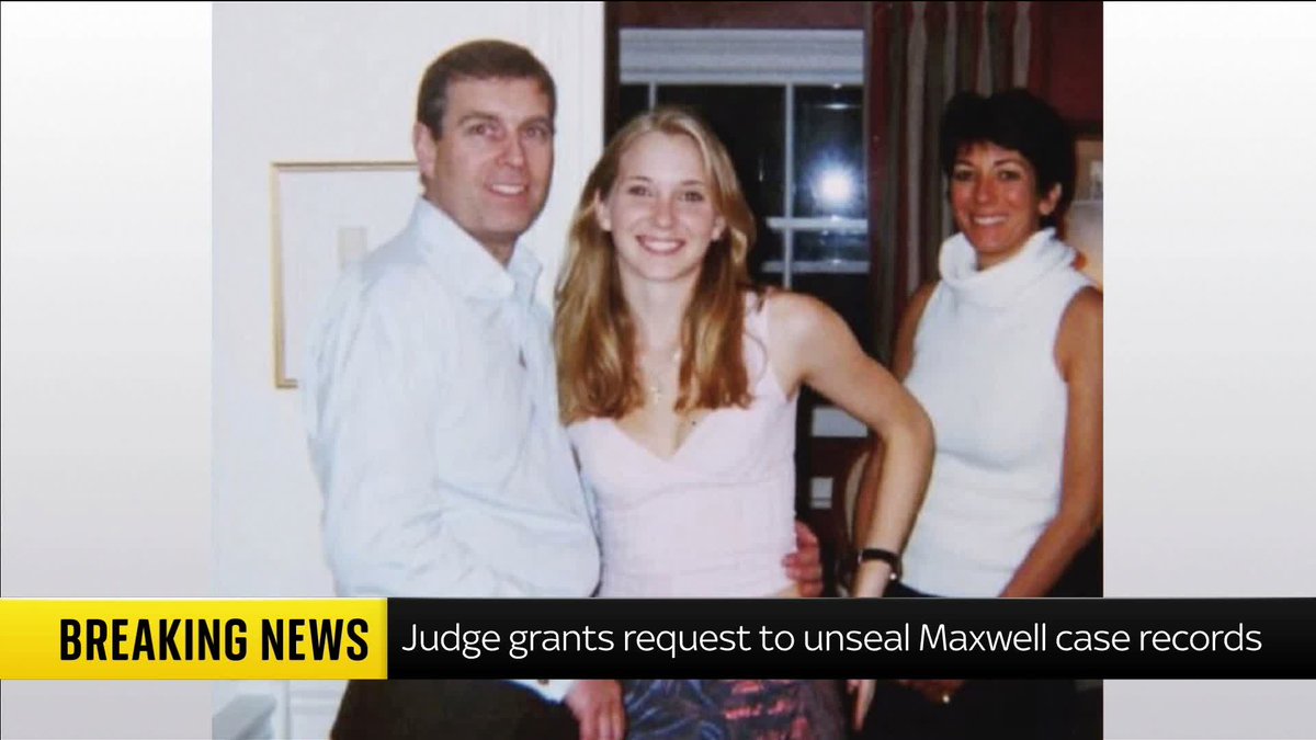 BREAKING: A federal judge in New York has granted a request from the US Department of Justice to unseal records from Ghislaine Maxwell's 2021 sex trafficking case. JayneSeckerSky reports ⬇️ Latest US news 🔗 📺 Sky 501, Virgin 602 and Freeview 233