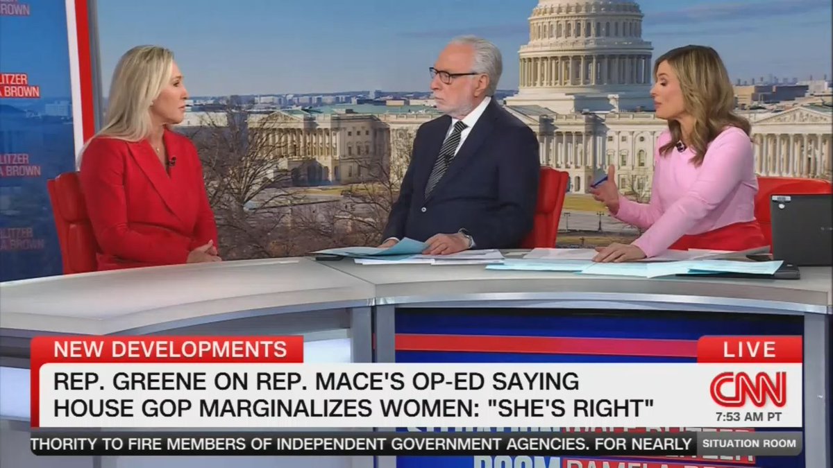 WOW: Majorie Taylor Greene calls Mike Johnson a LOSER!