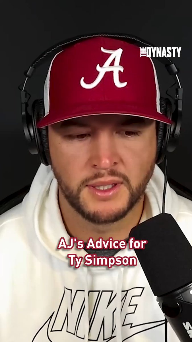 What advice would AJ McCarron give to Ty Simpson after a tough game against Georgia? #RollTide