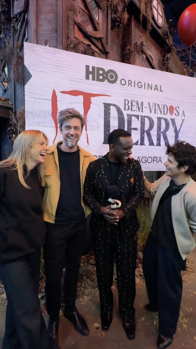 Brazil, IT is something out of this world. 🎈🇧🇷 #ITWelcomeToDerry at #CCXP25. #HBOMaxNaCCXP
