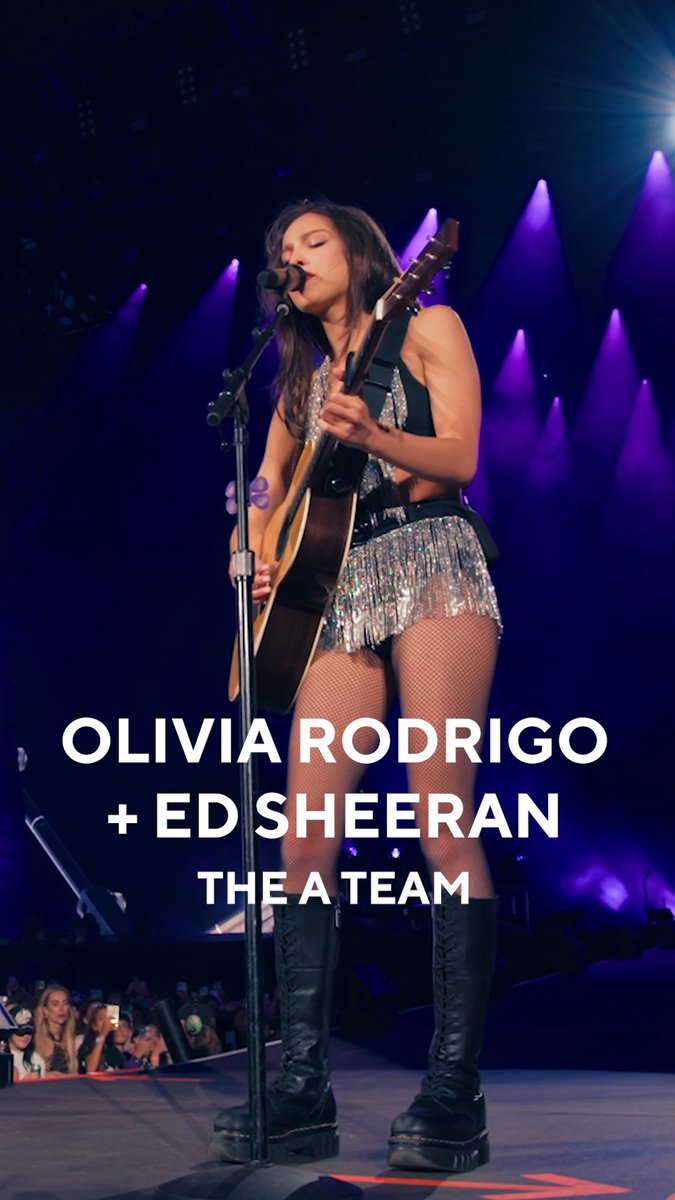 What a moment 💜 Olivia Rodrigo performing ‘The A Team’ at BST Hyde Park 2025 with Ed Sheeran HQ ✨ Watch the full performance now on YouTube: #BSTHydePark #OliviaRodrigo olivia’s livies ❤️