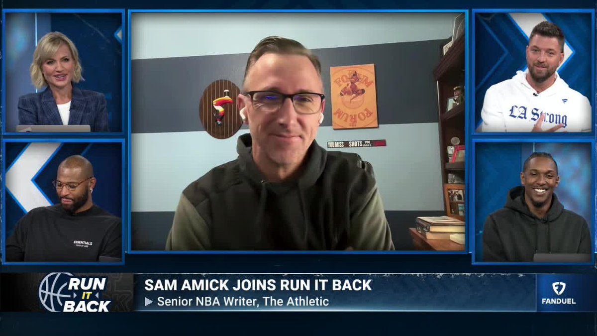 The Clippers are unlikely to trade James Harden or Kawhi Leonard, per Sam Amick. “Steve Ballmer man, he’s got this ‘borderline insane’ addiction to this group.” (via Run It Back)