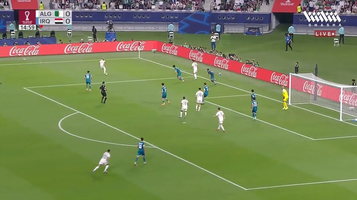 محاربو الصحراء يهدرون فرصة التقدم الأولى أمام أسود الرافدين ⛔ تابعوا المباراة وباقي مواجهات #كأس_العرب_على_شاشا 🏆💫 شاهد الآن مجاناً وبدون تسجيل دخول 📺