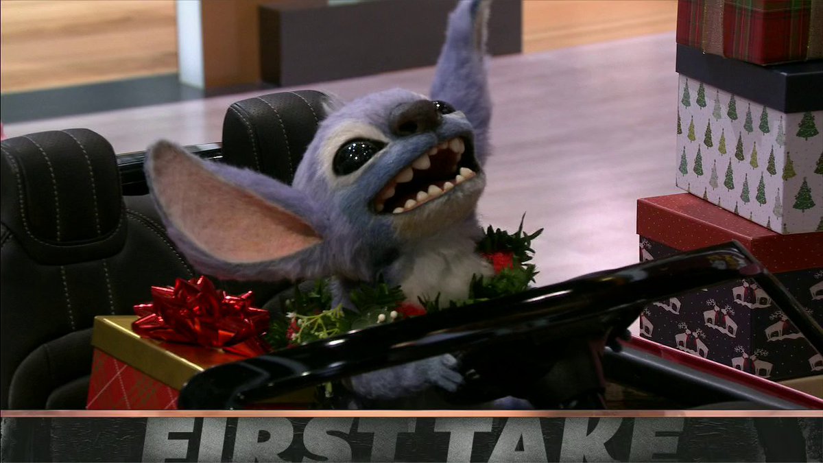 Stitch joins Shae Cornette to talk about Disney’s Ultimate Toy Drive 🎄 🎁