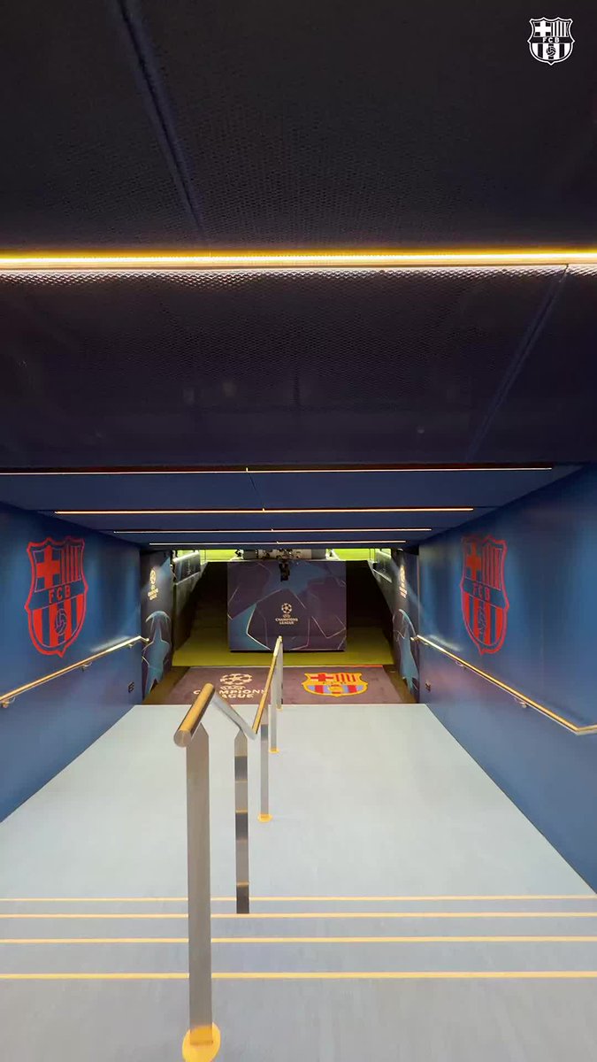 The Spotify Camp Nou is ready for the UEFA Champions League 🏟️