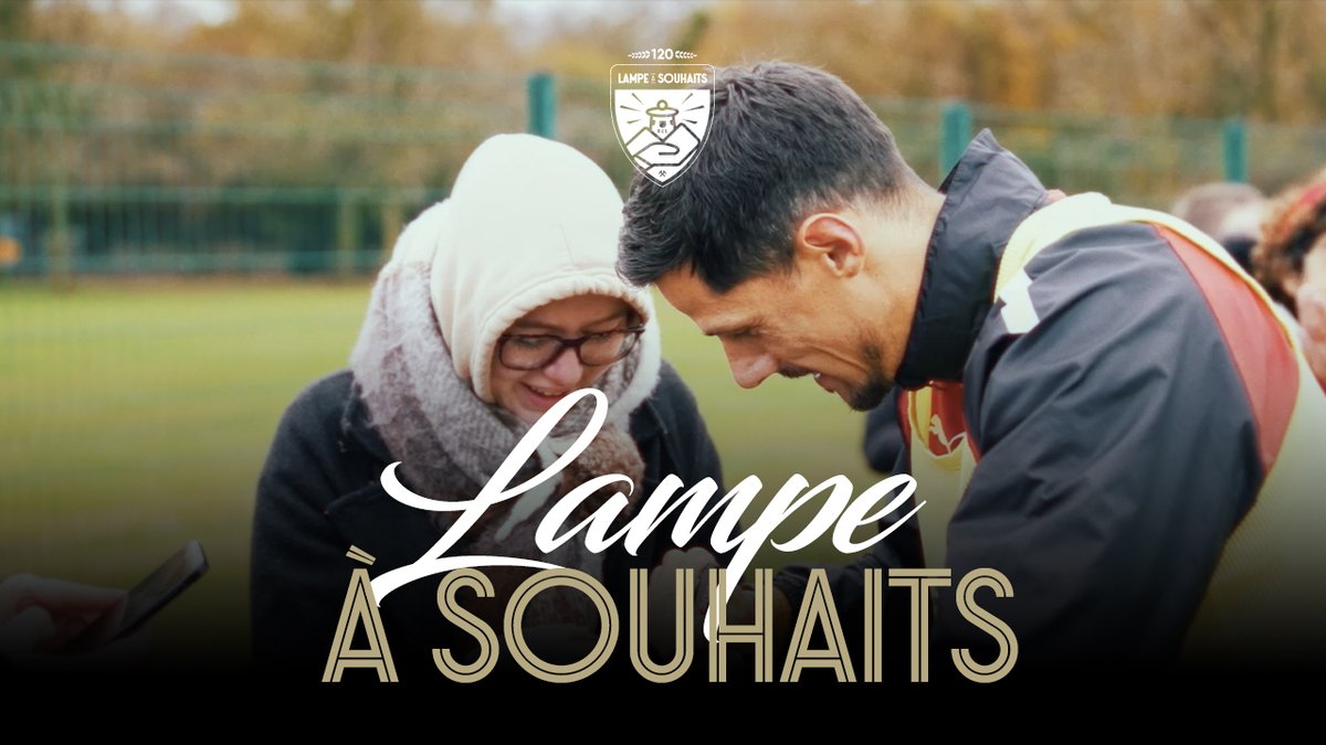 Ces supportrices et supporters artésiens en rêvaient, la #LampeÀSouhaits l'a fait 💫 Rencontrer Florian Sotoca ? C'était le souhait d'une centaine de personnes et il a été réalisé en marge d'un d'entraînement des Sang et Or... Un moment riche en émotions. 🤩 #120Ans
