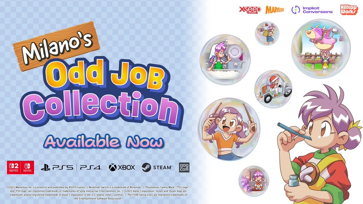 Milano's summer break starts today! Where will she go first? #MilanosOddJobCollection available now!