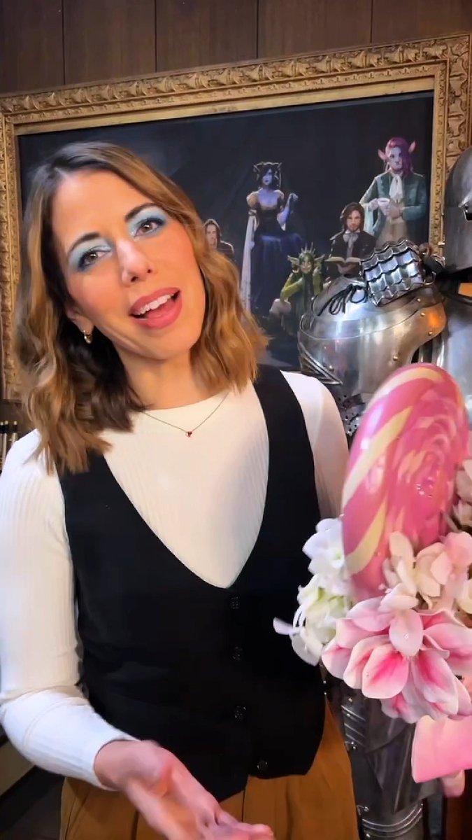 SAY YES TO JESTER'S DRESS - TOMORROW 👗 🍭 Just a little surprise update from Laura Bailey: Her original, on-stage wedding dress from our legendary NYC Radio City Music Hall live wedding show could be your very own! Join us live on eBay Live TOMORROW, December 10th, as we offer this one-of-a-kind look up for auction, along with items from across Exandria's history and help us raise funds for the Critical Role Foundation! ✨ LEARN MORE ⬇️