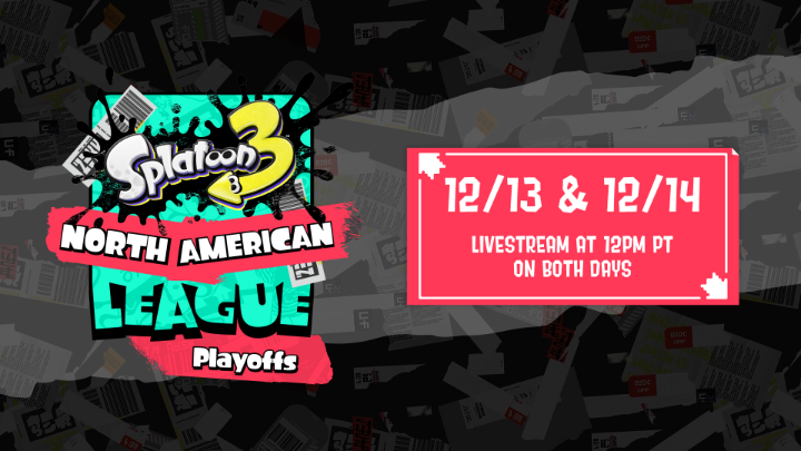 It’s been a long road, but the top teams have emerged and go head-to-head this weekend in the Splatoon 3 North American League Playoffs! Tune in Saturday and Sunday at 12pm PT. YouTube: Twitch: