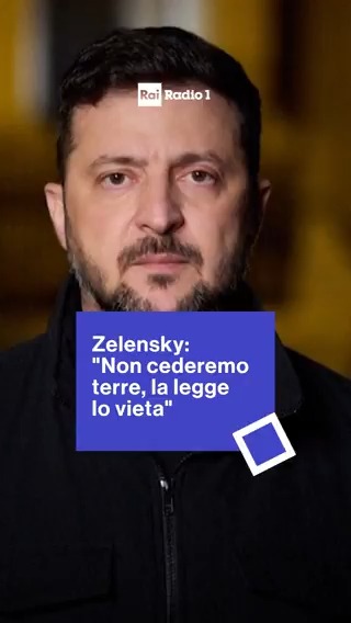 Zelensky rifiuta di cedere territori alla Russia. Trump dichiara che dovrebbe farsi da parte e indire nuove elezioni in Ucraina. Meloni lo ha incontrato oggi per confortarlo. Zelensky è politicamente finito, esattamente come la UE. Kaput.