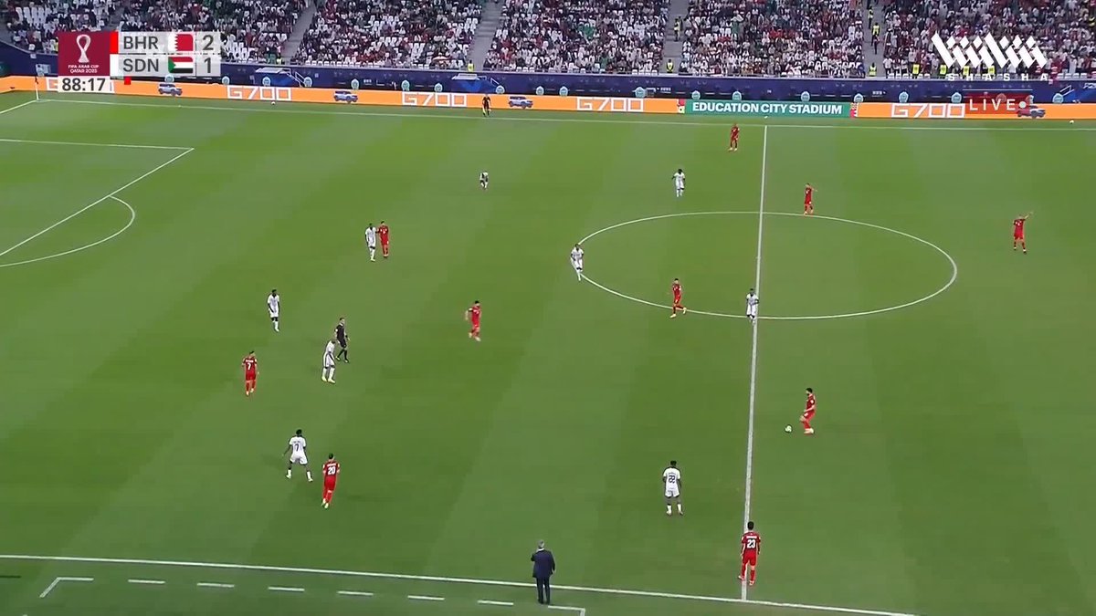 هدف ثالث لصالح البحرين في شباك السودان ♥️⚽️