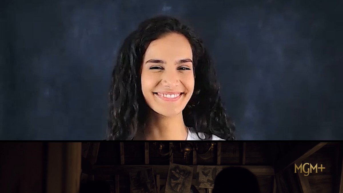 A light in the darkness. ✨ The one and only Pegah Ghafoori in her audition for Fatima in #FROM on #MGMplus.