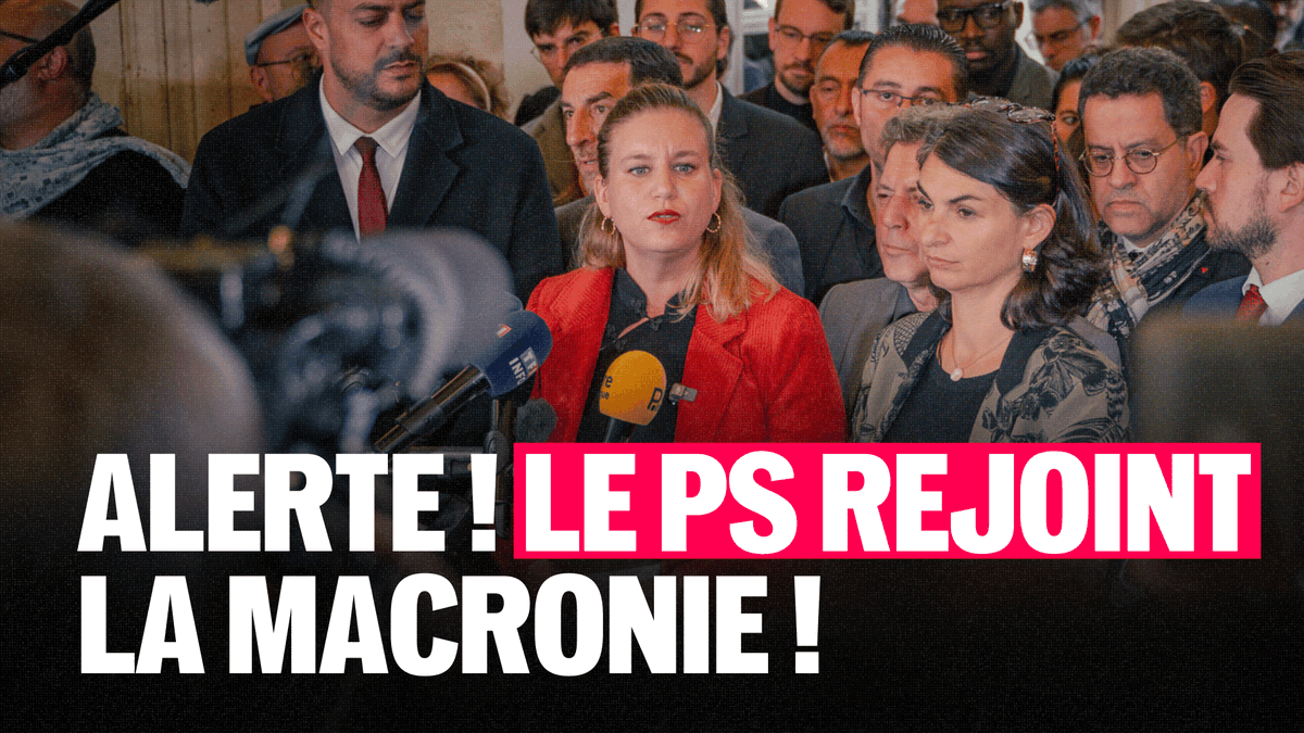 🔴🗣️ « En votant pour ce budget, la direction du PS a fait le choix de rejoindre le camp des soutiens au gouvernement. De même, nous sommes surpris de voir l'abstention de plusieurs députés écologistes. Sachez qu'il reste une force disponible dans ce pays pour appliquer un programme de rupture avec le macronisme. Nous serons toujours du côté du peuple et nous ne serons jamais dans les petits arrangements de couloirs. » - Mathilde Panot