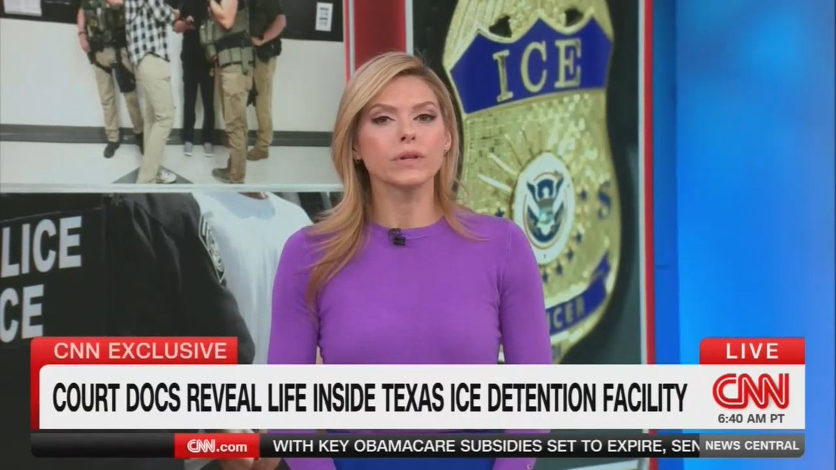 Host: Details from inside a Texas detention facility describing limited access to drinkable water, worms, moldy food, and being denied medical care. Families tell us that their children are weak, faint, pale, and often crying because they are so hungry. One mother who was detained with her daughter said, 'It's a prison here. It is truly a living hell. All of the children here are suffering.'