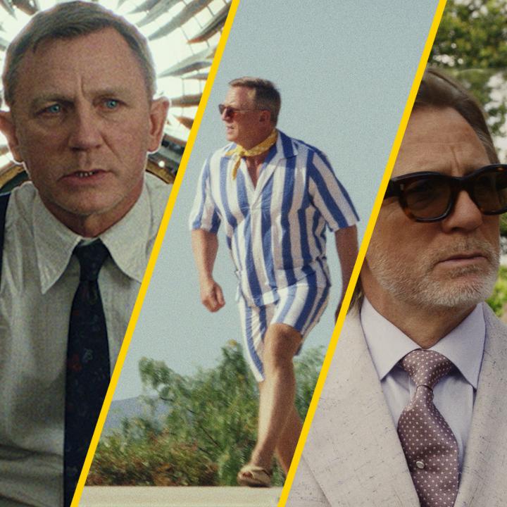 Daniel Craig breaking down the style of Benoit Blanc: "I've always had a sort of yearning to look like a 1970s Yves Saint Laurent model."