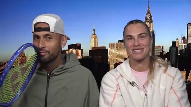 "I think it shows unity... I'm gonna feel extremely nervous!" Nick Kyrgios and Aryna Sabalenka respond to critics of the Battle of The Sexes contest as they prepare to play each other. Watch more👇 📺 Piers Morgan | Sabalenka Aryna | Nicholas Kyrgios