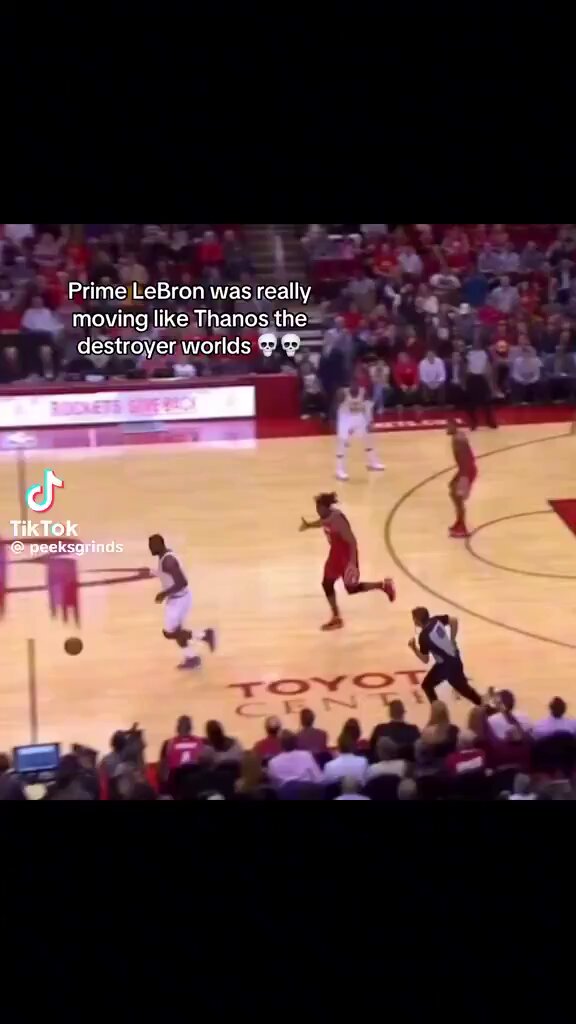 Bron not lying though, he really was movin crazy in 2018😭😭😭