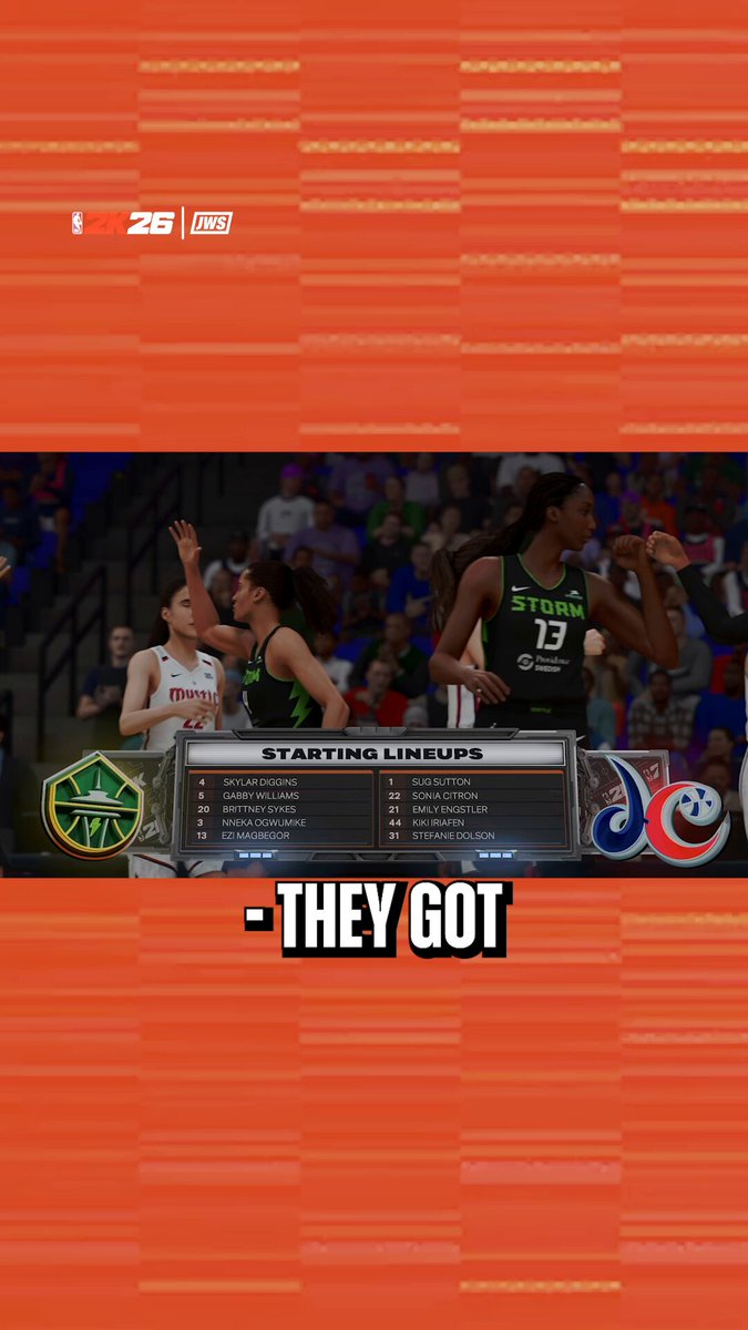 Kiki Iriafen and Nneka Ogwumike can't believe how realistic the graphics are on NBA 2K