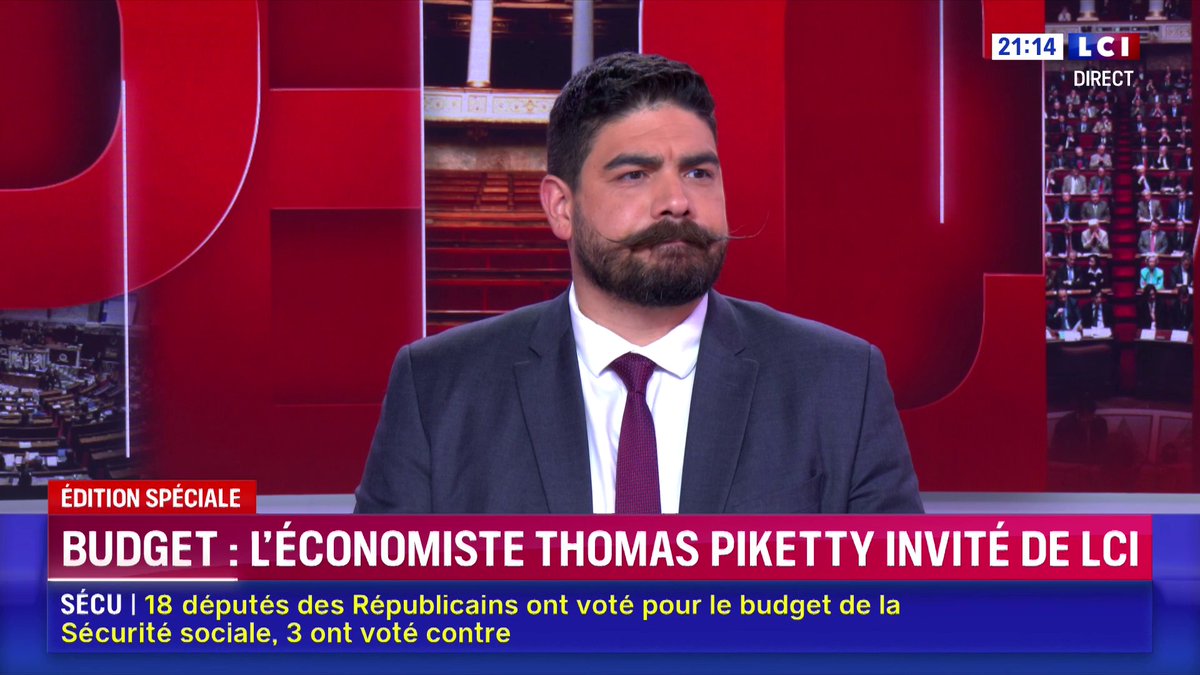 🔴 Le budget de la sécu adopté 🗣️ "Je n'ai pas voté pour le budget parce que je le trouve merveilleux, au contraire, je trouve que c'est un mauvais budget... J'ai voté pour arrêter le massacre, les frais" : Guillaume Kasbarian qui explique avoir choisi "la moins pire des options".