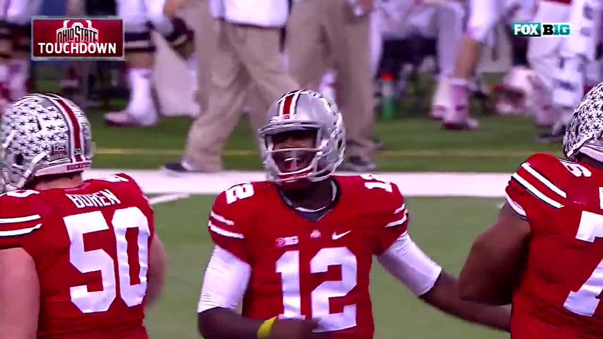 It's 1️⃣2️⃣/9️⃣, so you know what we're reliving. Cardale Jones 👉 Devin Smith
