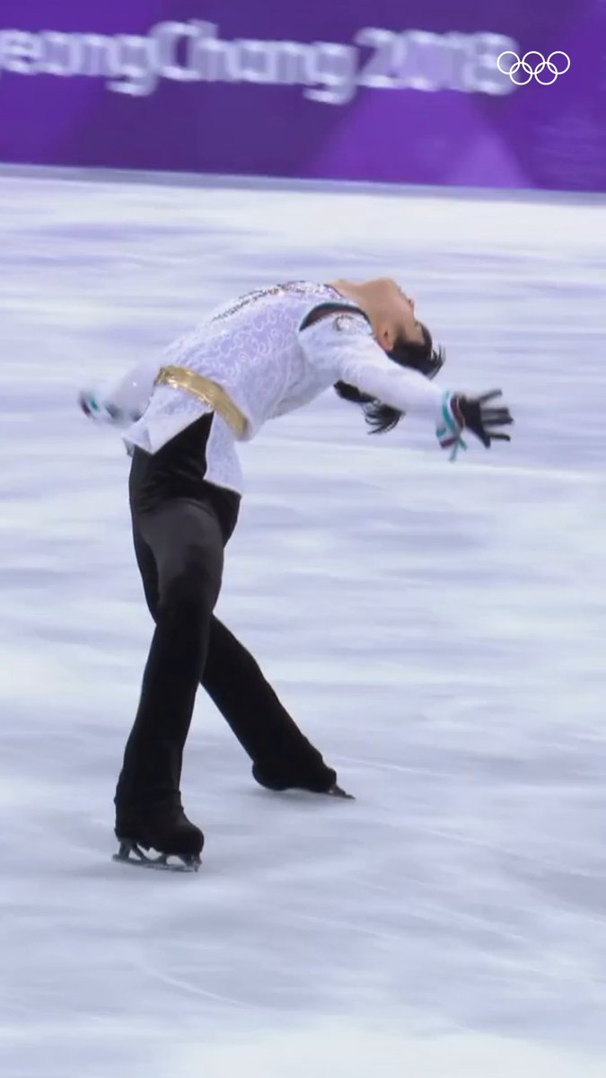 Hanyu Yuzuru 𝒆𝒔 𝒍𝒂 𝒅𝒆𝒇𝒊𝒏𝒊𝒄𝒊𝒐́𝒏 𝒅𝒆 𝑨𝑼𝑹𝑨✨ El detalle, la sutileza y la precisión de cada movimiento en PyeongChang 2018. El japonés es uno de los grandes patinadores en la historia de los Juegos Olímpicos. ⛸️🤍 #JuegosOlímpicos #MilanoCortina2026 | Milano Cortina 2026 ISU Figure Skating