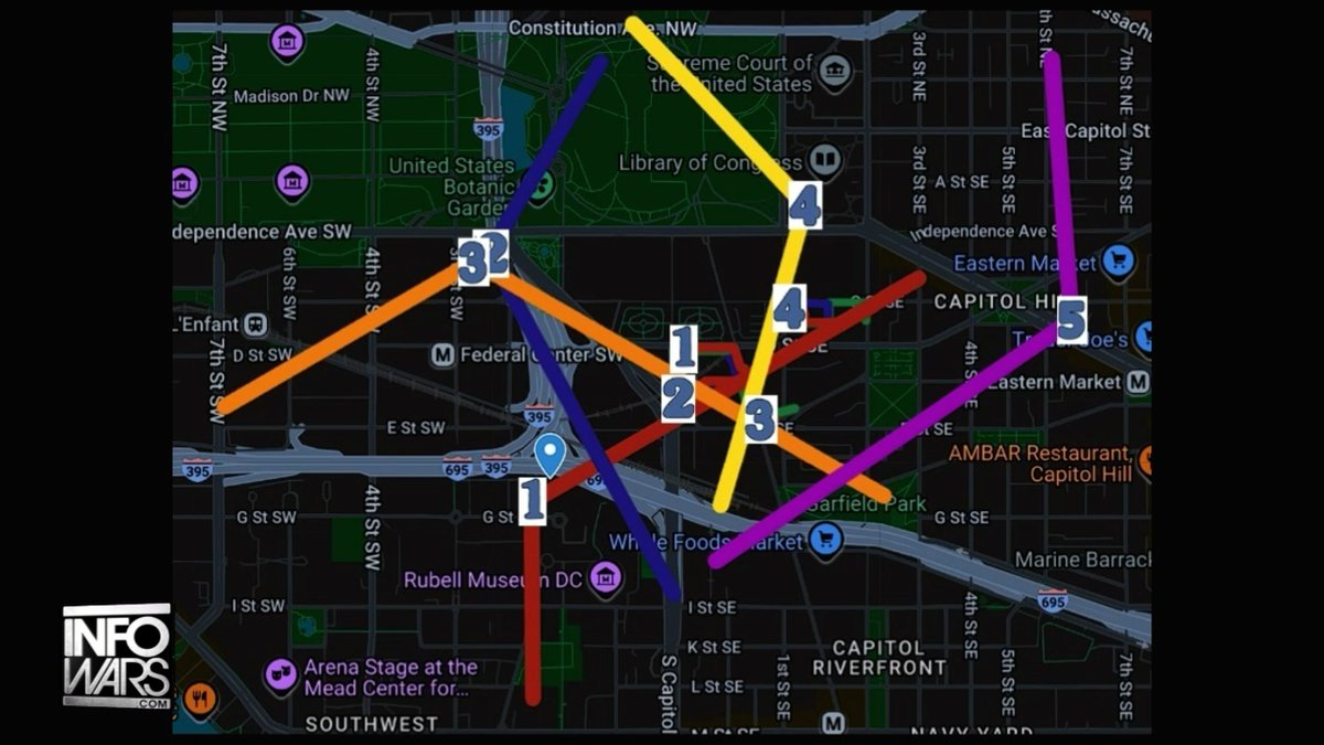 BREAKING INTEL: Cell Phone Tower Ping Data Reveals Alleged Pipe Bomber- Brian Cole- Was Not Inside The Route Area Laid Out By The FBI