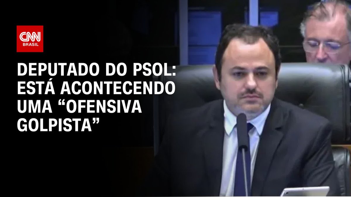Glauber Braga é retirado do Plenário da Câmara; assista #CNNHoraH