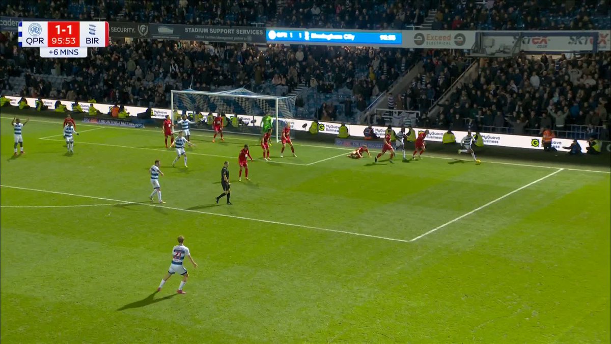 Kieran Morgan has WON the game for QPR in the 96th MINUTE 🤯