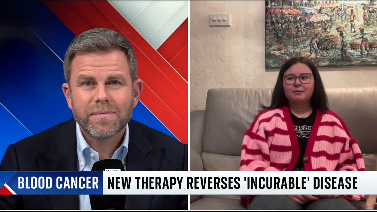 Patients with a previously untreatable form of blood cancer are now living disease-free after receiving gene therapy. Sky's Matt Barbet talks to Alyssa Tapley, who is free of cancer after being the first patient to undergo the treatment. Latest ➡️
