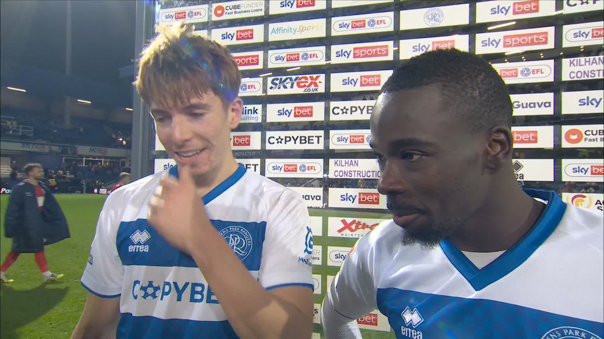 "I was going to cross it first time" 😅 QPR's last-gasp hero Kieran Morgan talks about his winning goal ⚽️