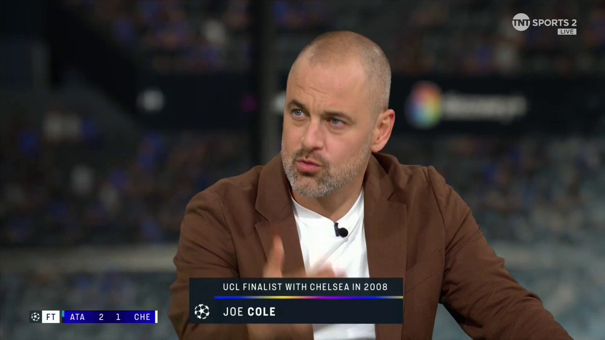 "We're just not there!" Joe Cole reflects on a disappointing night for Chelsea in Europe... TNT Sports &amp; discovery+ UK