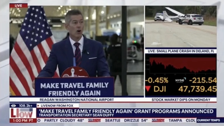 Duffy: The question is lowering the the cost of food in airports. So, I don't have a plan to reduce costs. What I am trying to do is provide healthier options.