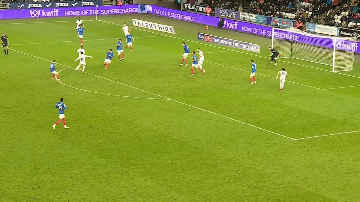 Can Swansea only score bangers or what? Their goal catalogue this season is unreal.
