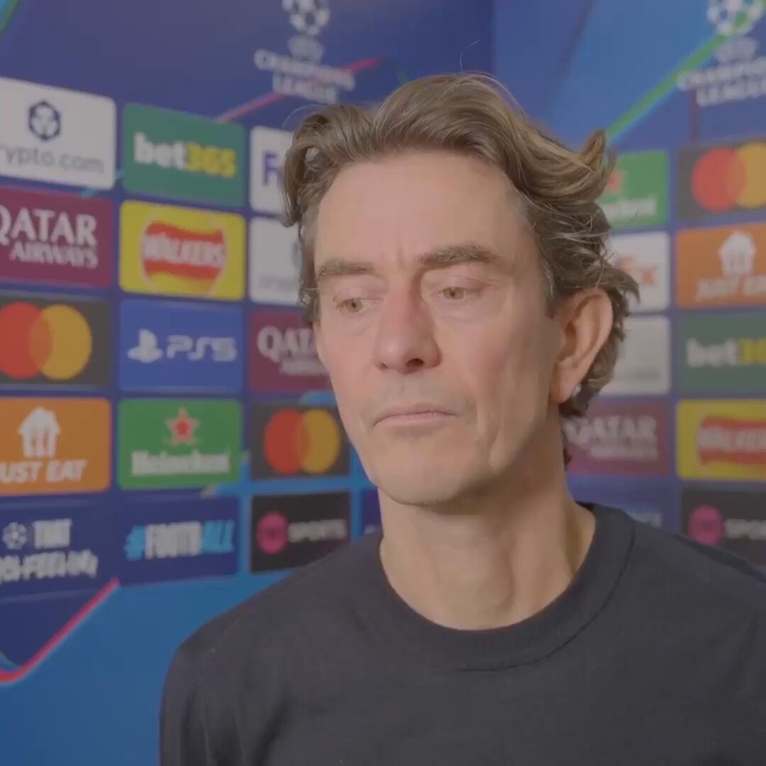 Thomas Frank's assessment on tonight's Champions League win 💬