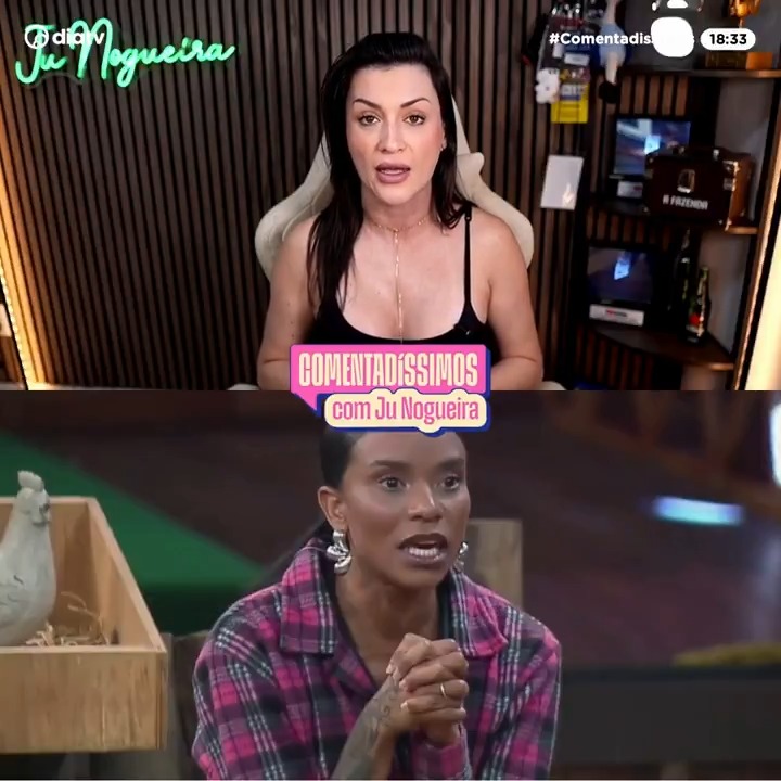 🔥 #AFazenda | A MÁSCARA da Kathy CAIU de vez e dessa vez é pior: ela jura que Duda e Mesquita são os favoritos! 🔴 #Comentadíssimos com Ju Nogueira, de segunda a sexta, às 18h, no Já Contei e na DiaTV, no YouTube.