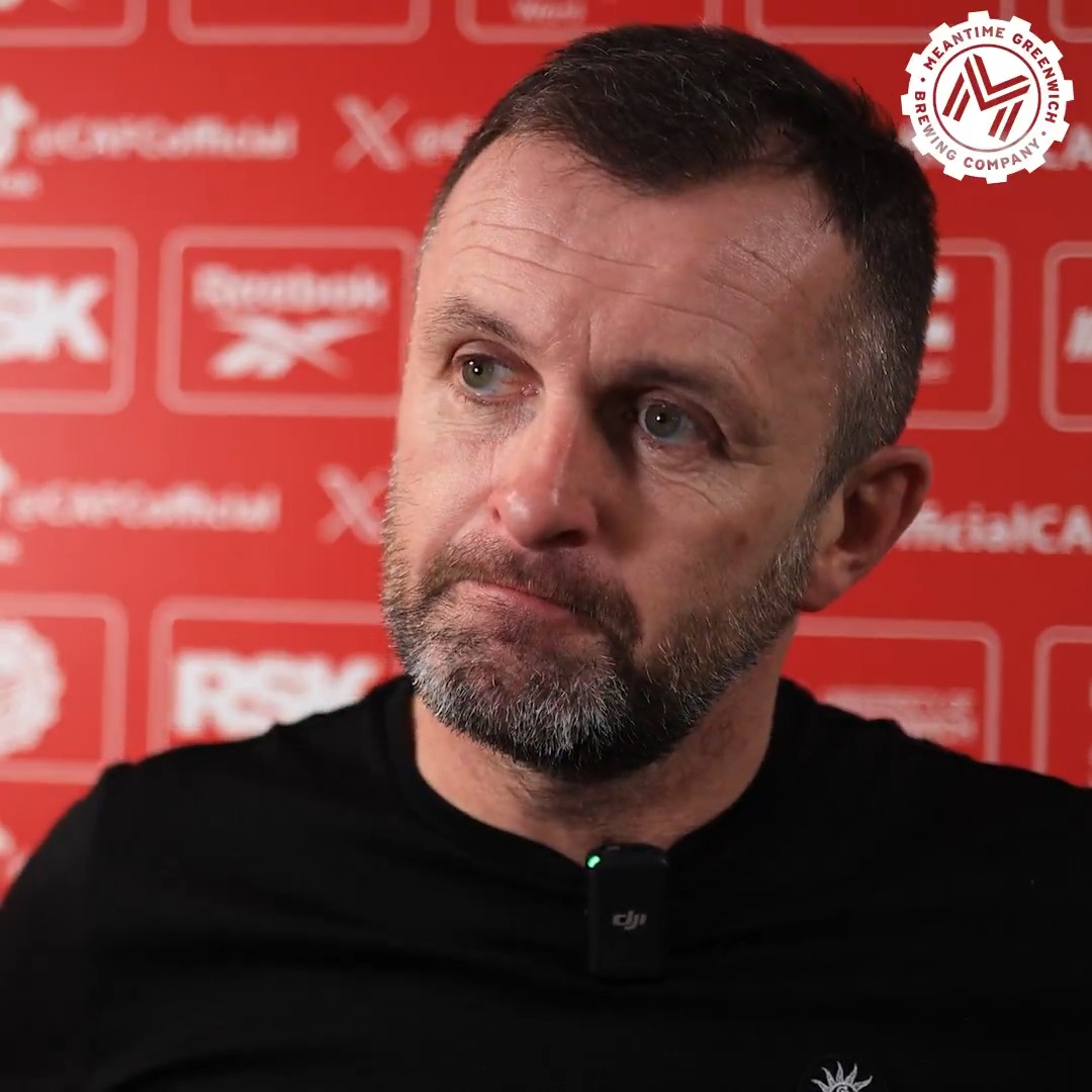 Nathan Jones reflects on an emotional night at The Valley 🗣️ #cafc