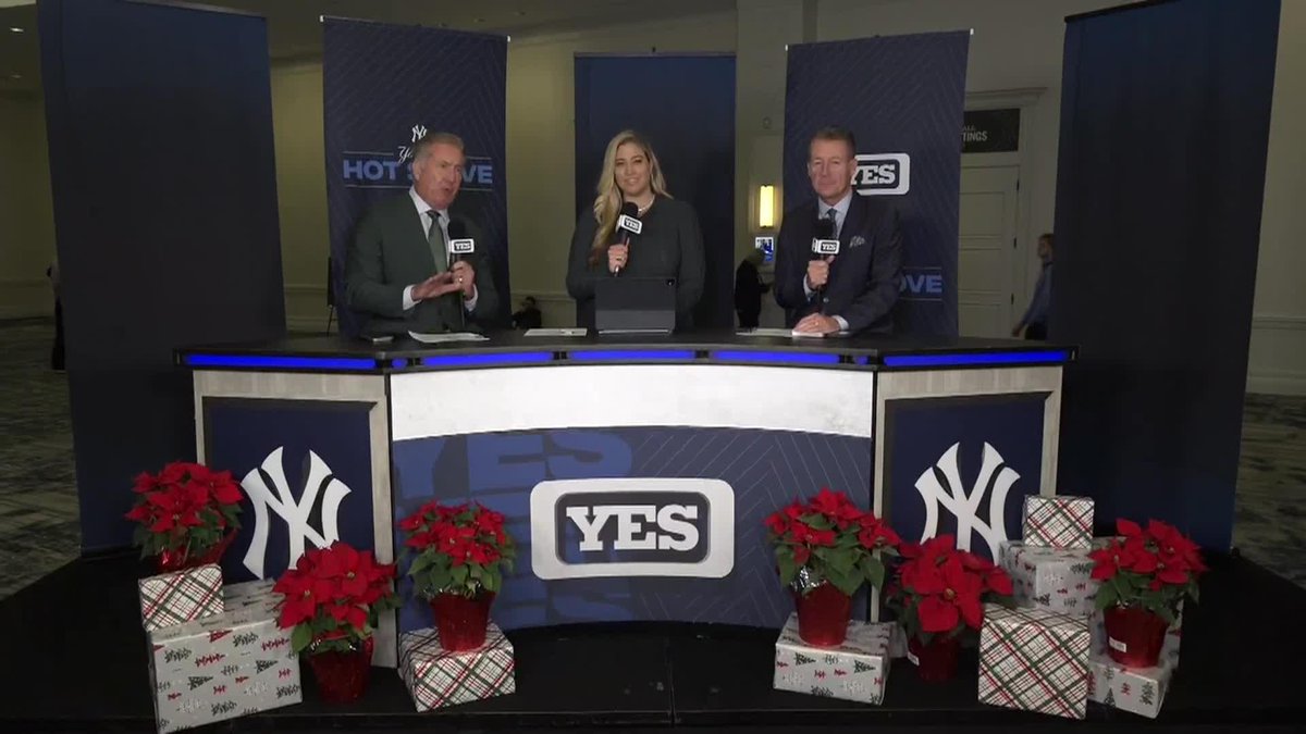 Stove’s hot! Tap in RIGHT NOW with Bob Lorenz, JackCurryYES, and Meredith Marakovits! 🔥 Watch #YANKSonYES LIVE on YES & The Gotham Sports App: