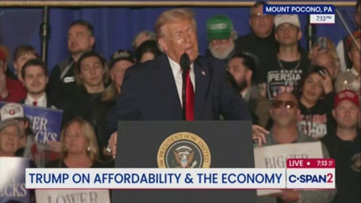 Trump: We were being laughed at all over the world Supporter: And you saved us