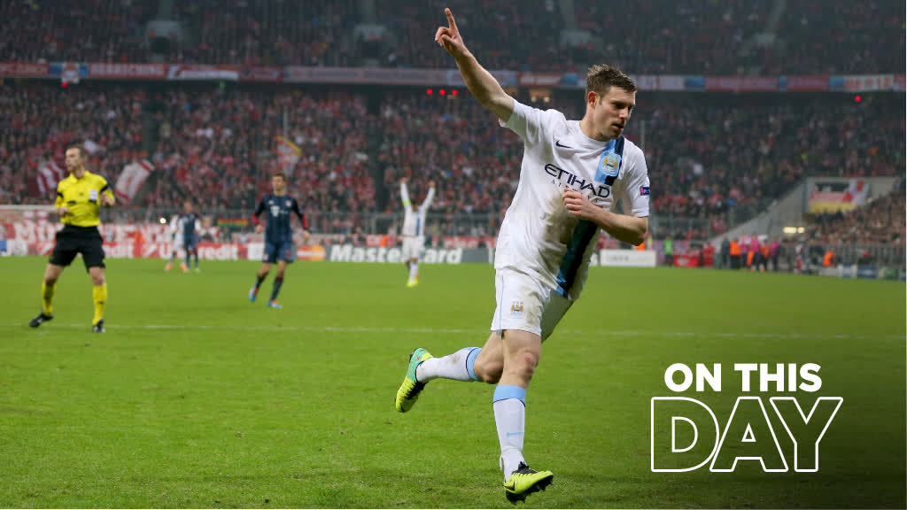 #OnThisDay: Bayern Munich 2-3 #ManCity [2013] ⚽️ [5'] Thomas Müller ⚽️ [12'] Mario Götze - ⚽️ [28'] David David Silva ⚽️ [59' P] Aleksandar Kolarov ⚽️ [62'] James Milner